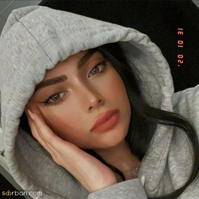 عکس چهره دختر فیک 1404 خارجی با صورت های بسیار زیبا