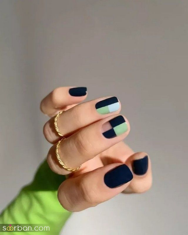 طراحی ناخن سبز 1401 براق و مات؛ ۵۰ مدل دخترانه و زنانه (مجلسی / اسپرت)