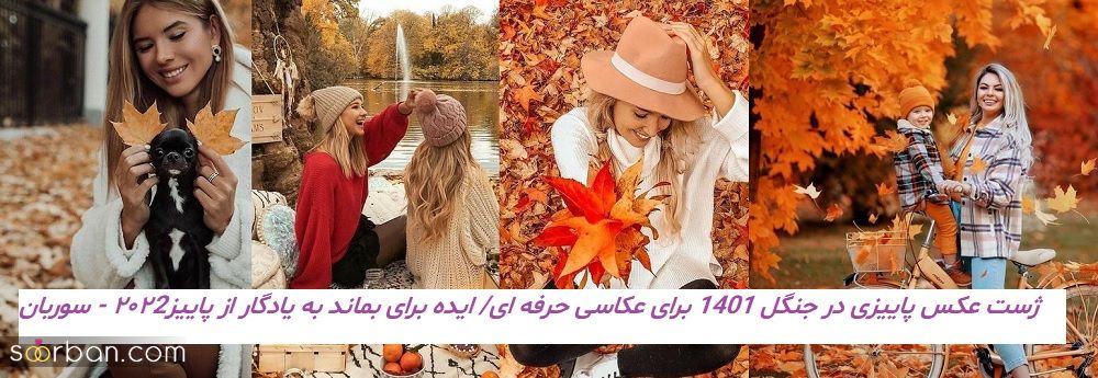 ژست عکس پاییزی در جنگل 1401 برای عکاسی حرفه ای/ ایده برای بماند به یادگار از پاییز۲۰۲۲