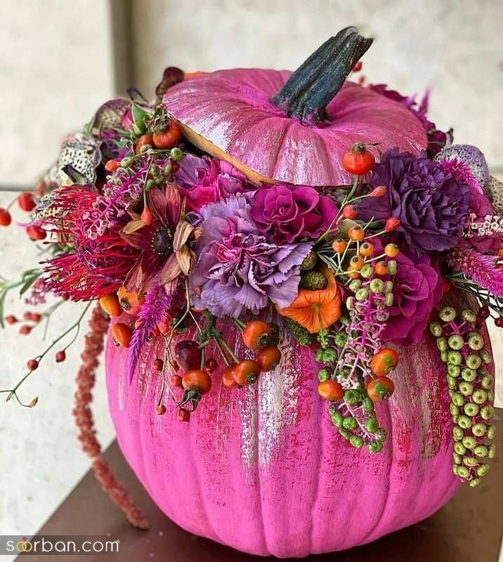 تزیین کدو شب یلدا 2023 برای داشتن ایده متفاوت در شب چله 