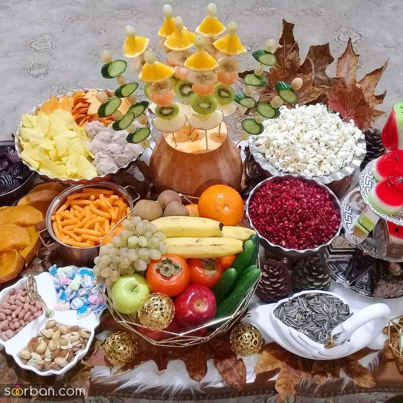 تزیین کدو شب یلدا 2023 برای داشتن ایده متفاوت در شب چله 