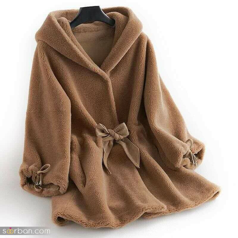 مدل پالتو دخترانه 1402 با طراحی ژورنالی فانتزی