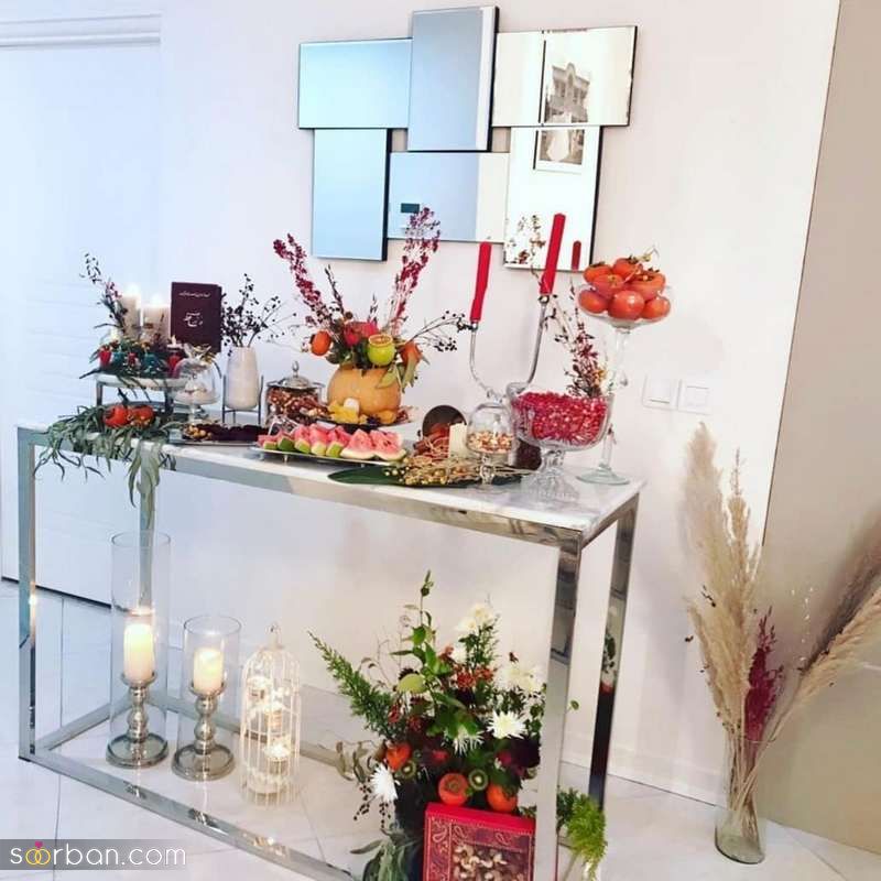 تزیین میوه شب یلدا ساده 1403 که میتوانید الگو بگیرید!