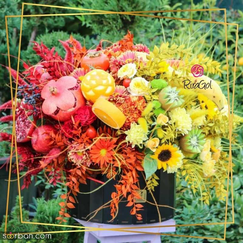 تزیین میوه شب یلدا ساده 1403 که میتوانید الگو بگیرید!
