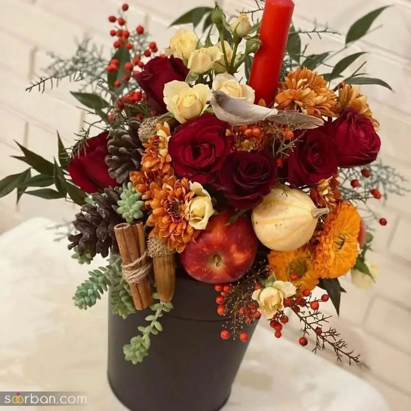 تزیین وسایل شب یلدا برای عروس 1403 خوش سلیقه هنرمند