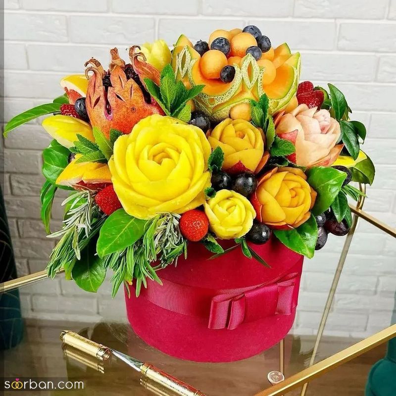 تزیین وسایل شب یلدا برای عروس 1403 خوش سلیقه هنرمند