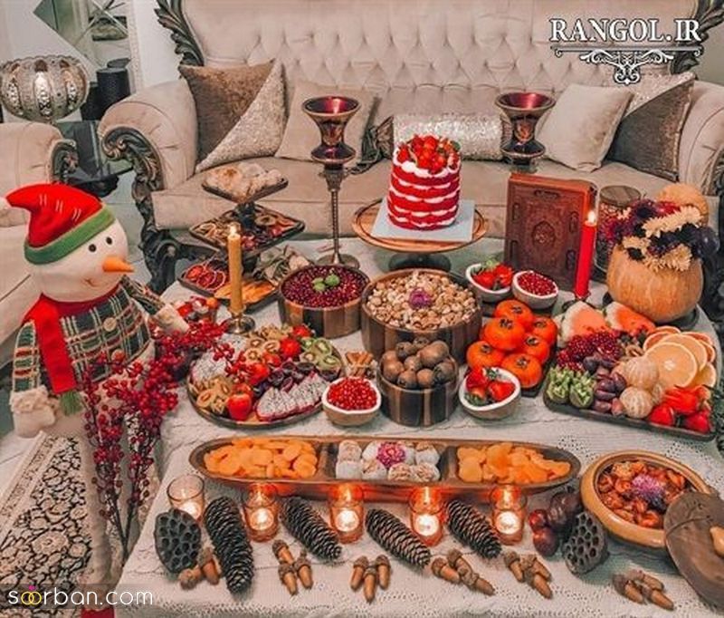 با این ایده های چیدمان صفر تا صد شب یلدا ۱۴۰۱ متفاوتی داشته باشید!