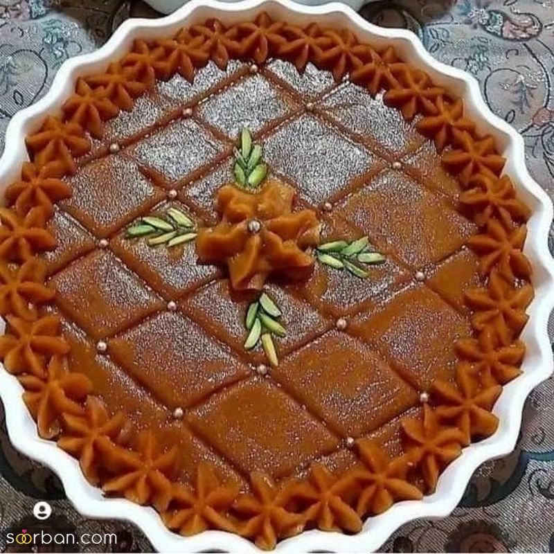 تزیین حلوا ساده 2023 ایده زیبا و دیدنی برای هر خانم تازه کاری
