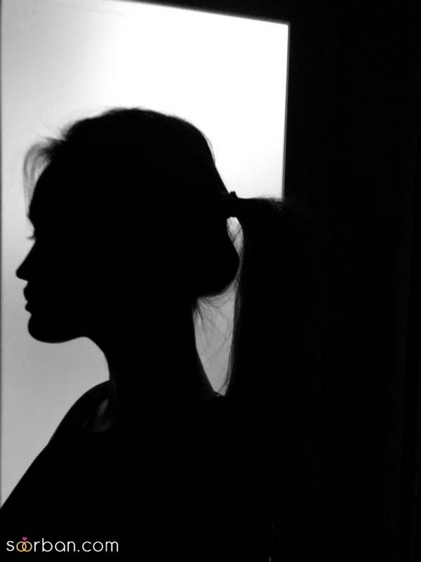 عکس پروفایل دخترانه سیاه و سفید برای صفحه مجازی (بدون متن)