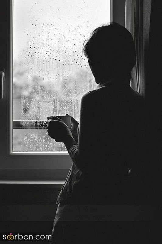 عکس پروفایل دخترانه سیاه و سفید برای صفحه مجازی (بدون متن)