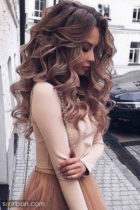 خانمهایی که به دنبال مدل مو فر درشت 1402 برای مجالس عروسی هستید (بفرمایید ایده)