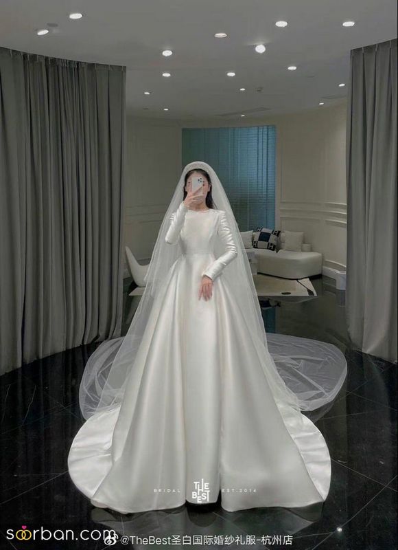 مدلهای لباس بله برون پوشیده و شیک 1402 مخصوص خانواده های مذهبی