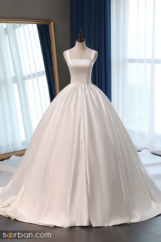 لطفا با دیدن این مدل لباس بله برون عروس 1402 سردرگم نشوید!