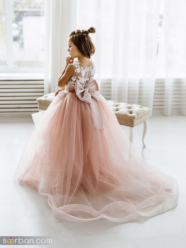 مطمئنم عاشق این مدل لباس عروس بچه گانه 1402 میشود (دلبر و کیوت)