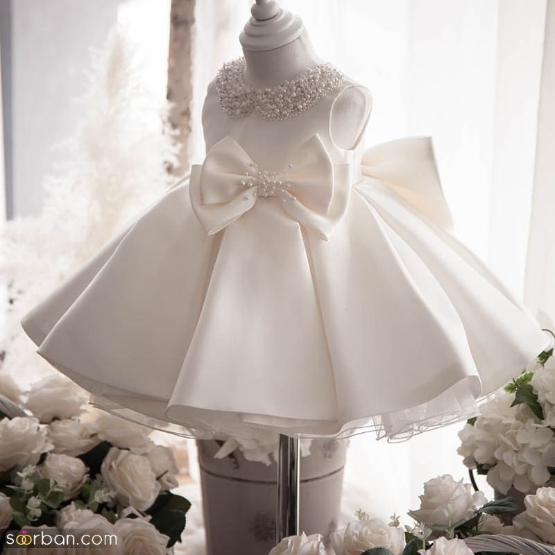 مطمئنم عاشق این مدل لباس عروس بچه گانه 1402 میشود (دلبر و کیوت)