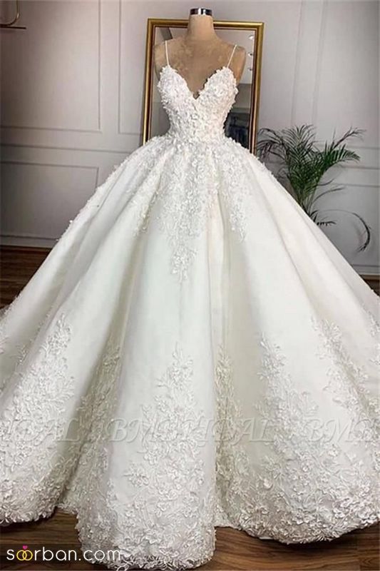 ایده برای عروس خانمهایی که طرفدار لباس عروس پرنسسی 1402 هستند!