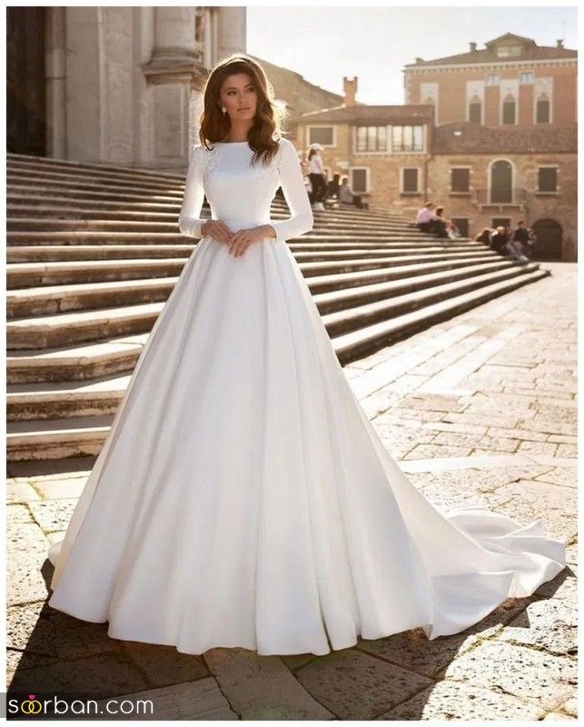 مجموعه ای از بهترین مدلهای لباس عروس ترکی 1402  که اخیرا بسیار باب شده است!