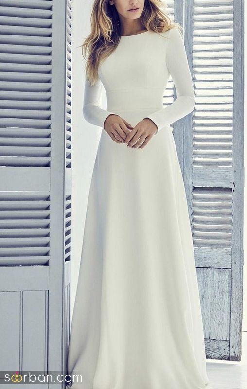 ایده و طرح انواع مدل لباس عروس ساده 1402 برای خانم های خیاط ماهر و حرفه ای!