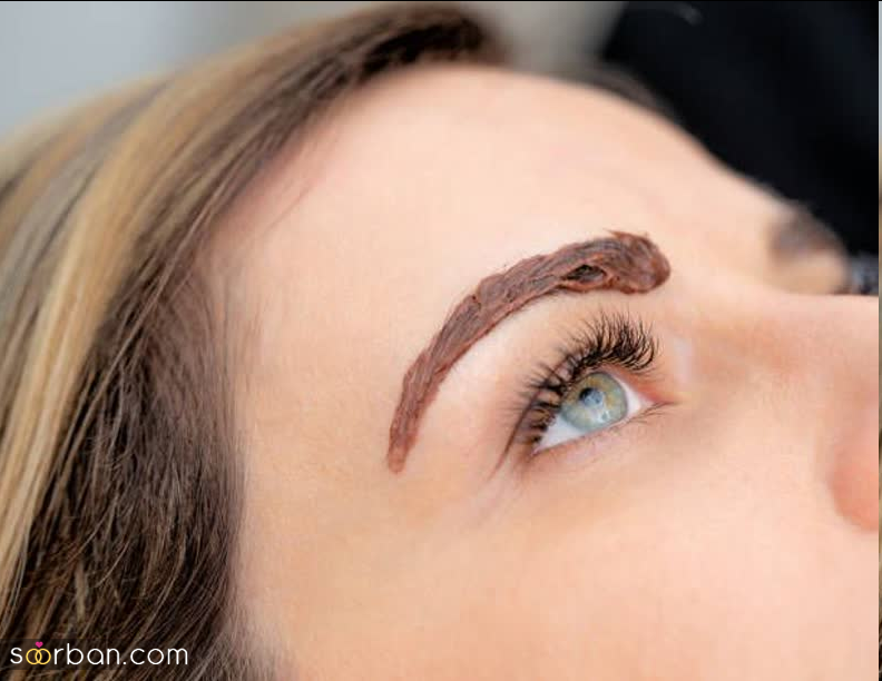چه رنگ ابرویی به رنگ موی من میاد؟