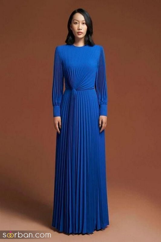 مدل پیراهن زنانه 1402 با ترکیب رنگ و پارچه شاد بدلنشین