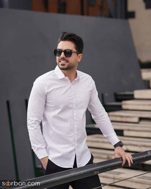 مدل پیراهن مردانه 2023 با پارچه های ترند شده سال (اسپرت و مجلسی)