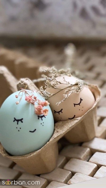 تزیین تخم مرغ عید 1402 با ایده های جذاب و خلاق برای خانمهای خوش سلیقه!