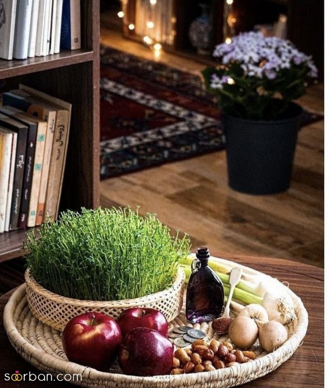 تصاویری برای تزیین سبزه عید 1402 با اشکال مختلف و حیوان سال 