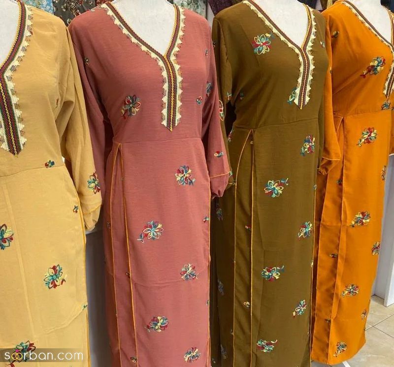 مدل لباس ابروبادی 1402 مناسب عید و مهمونی