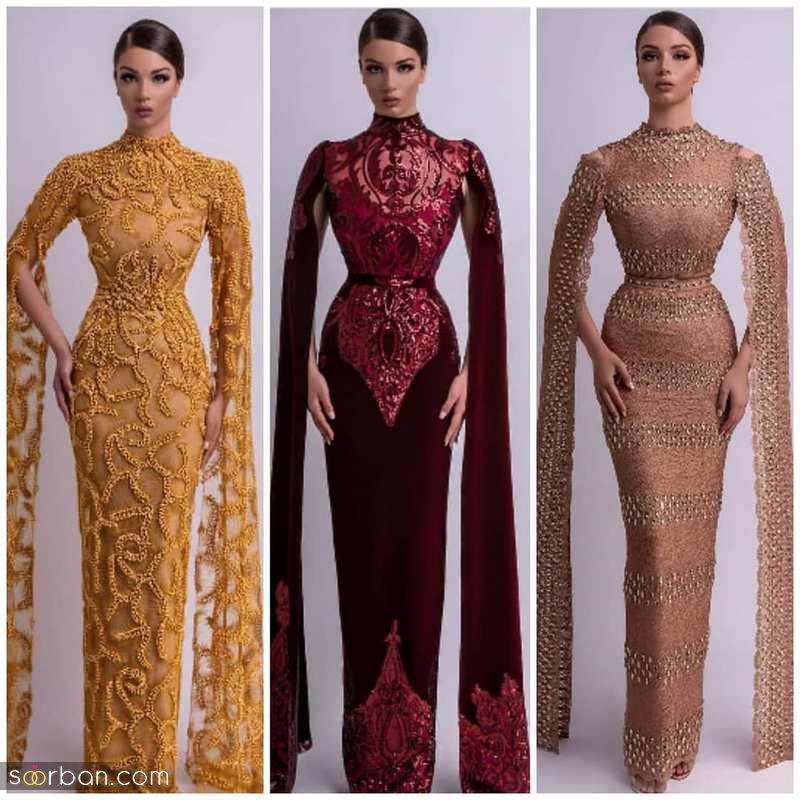 زیباترین مدل لباس مجلسی ۱۴۰۲ زنانه و دخترانه از مزون های ایرانی