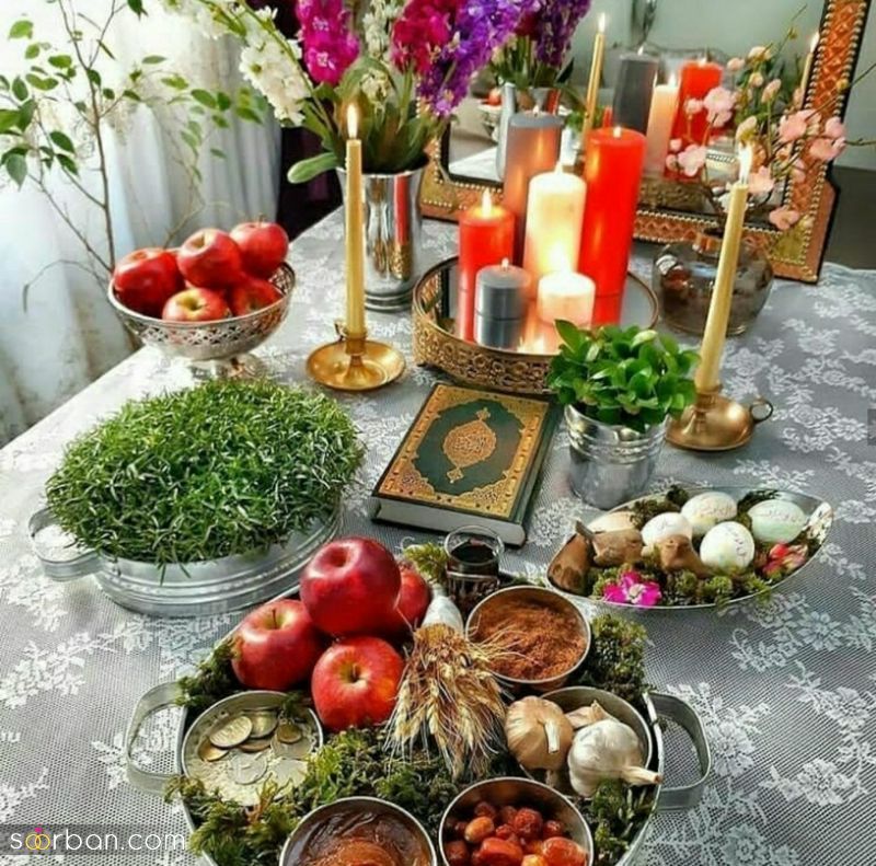 قطعا این هفت سین ۱۴۰۲ گزینه های ساده و زیباست برای شما