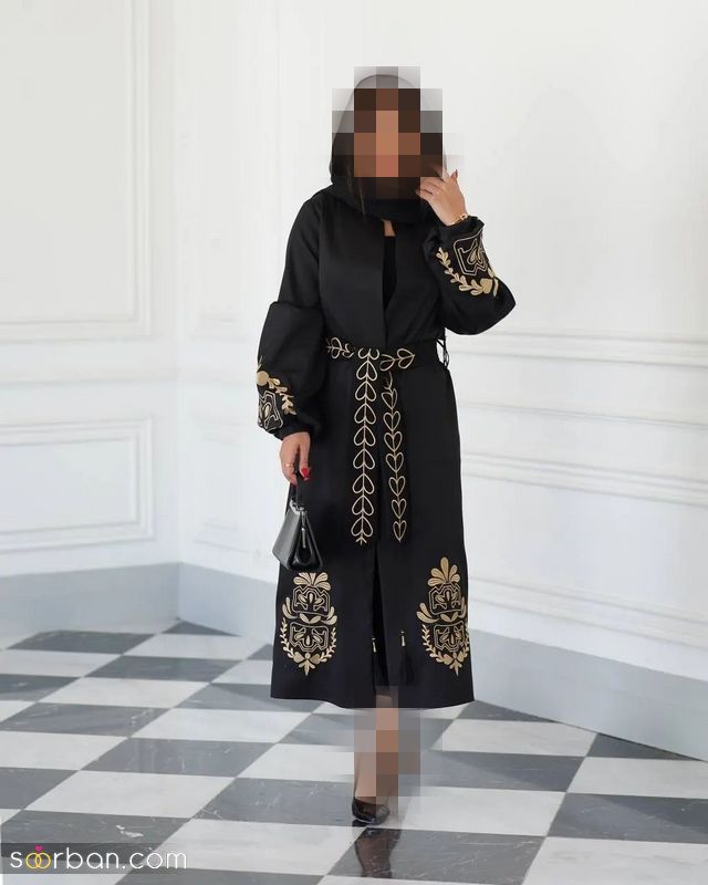 مانتو مشکی 1402 از طراحی، پارچه، دوختش،راحتیه ست کردنش بگیییر تا کاربردی بودنش!