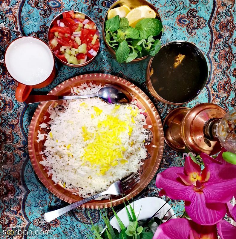 ایده های دیدنی برای تزیین قورمه سبزی مجلسی 1403 ویژه کدبانوهای خوش سلیقه