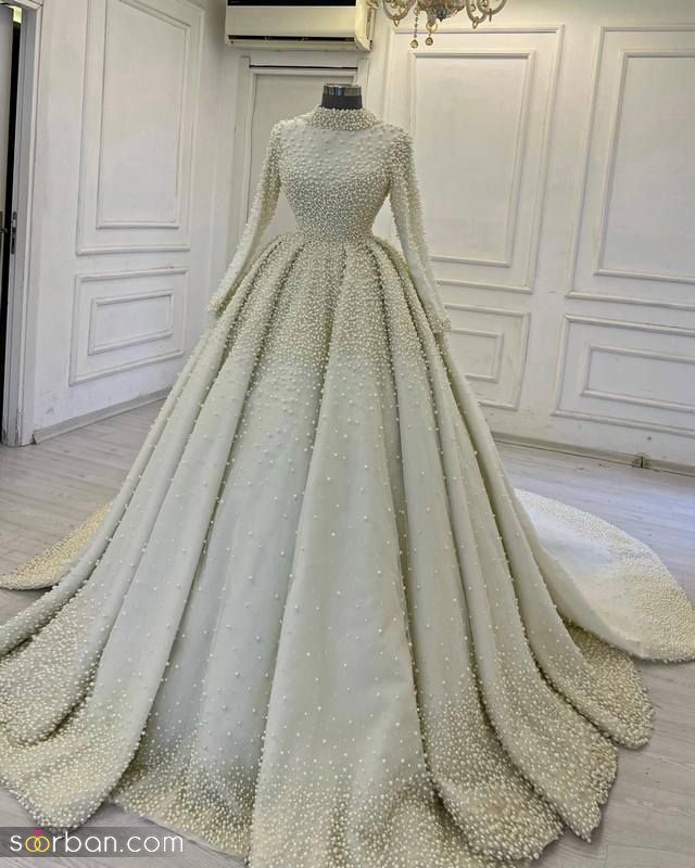 یک لباس عروس 1402 خوب فقط عروس را زیبا نمیکند به او اعتماد بنفس میدهد