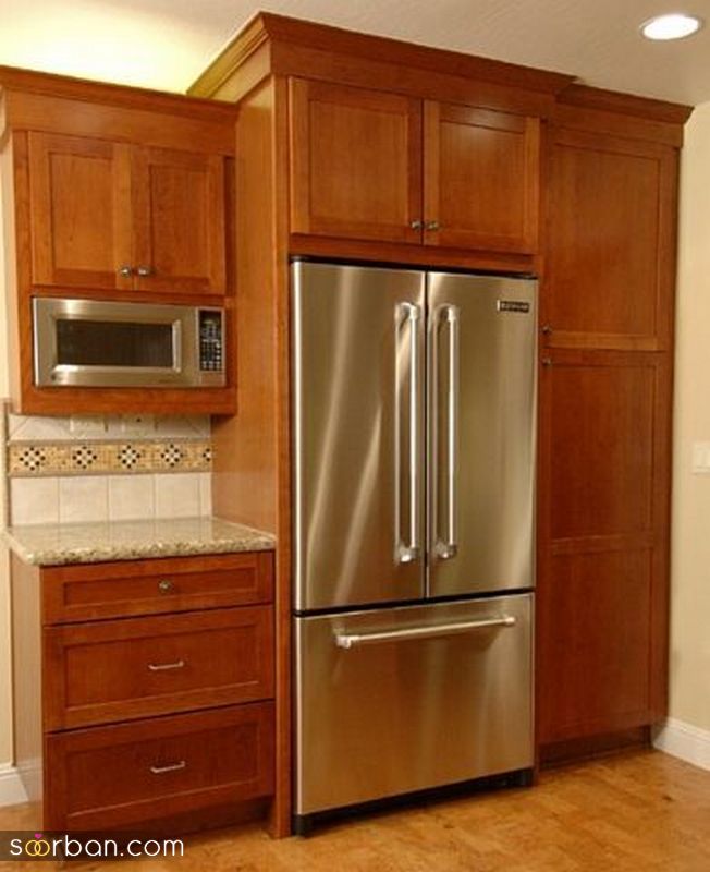 مدلهای کابینت تمام چوب 1404 اصیل ترین و قدیمی ترین نوع کابینت آشپزخانه