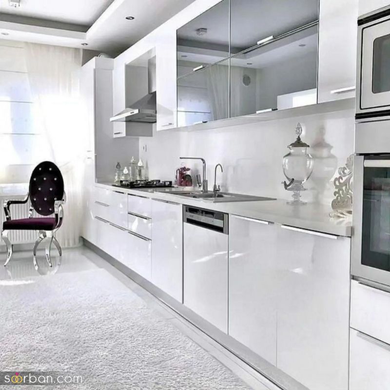 بهترین مدلهای کابینت انزو 1402 با رنگ های متنوع و جذاب