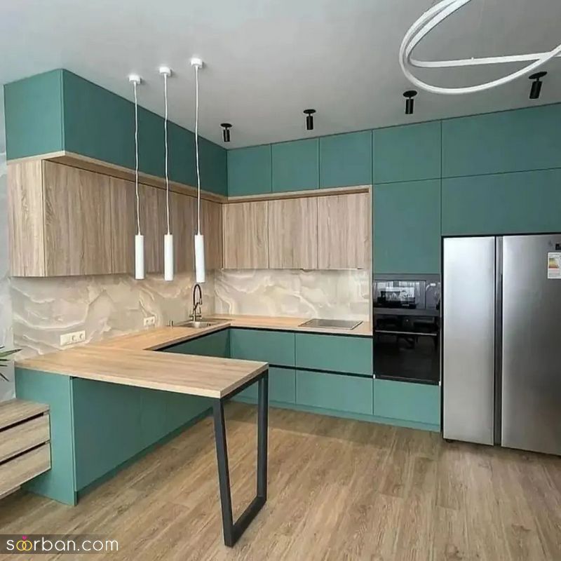 بهترین مدلهای کابینت انزو 1402 با رنگ های متنوع و جذاب