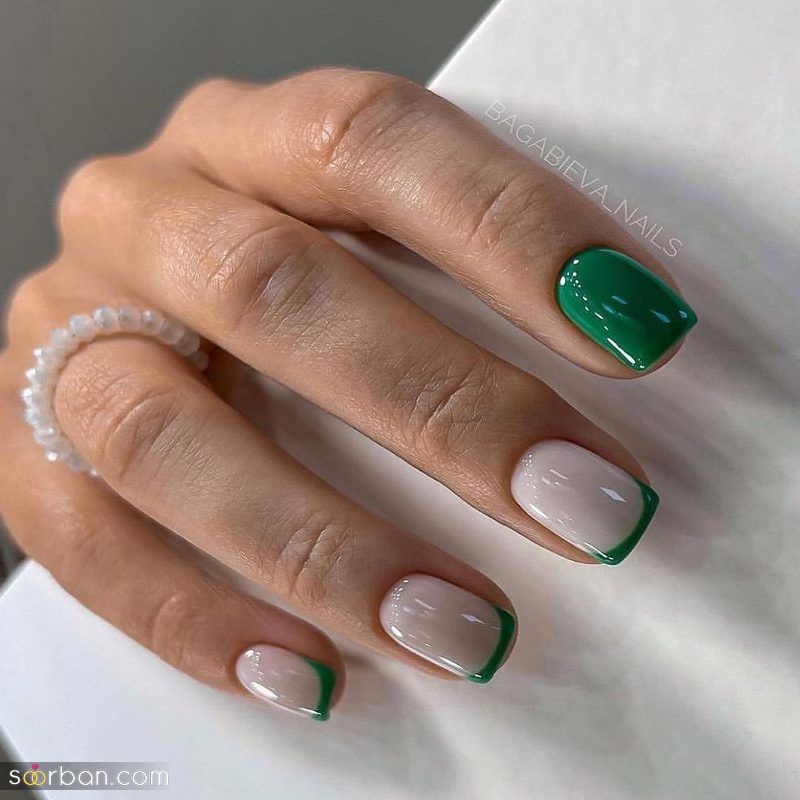 طرح ناخن کوتاه دخترانه 1402 ترند شده جذاب