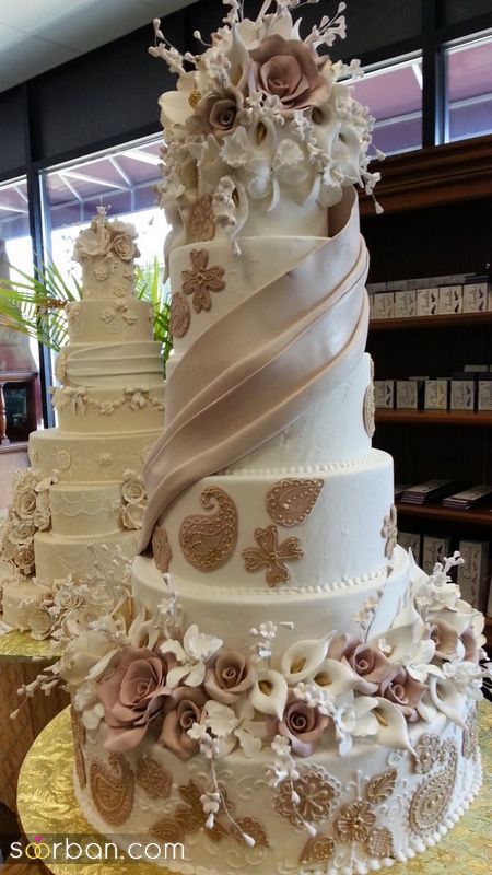 مدل کیک عروسی 2023 ایده برای قنادی های محبوب شهرستان ها