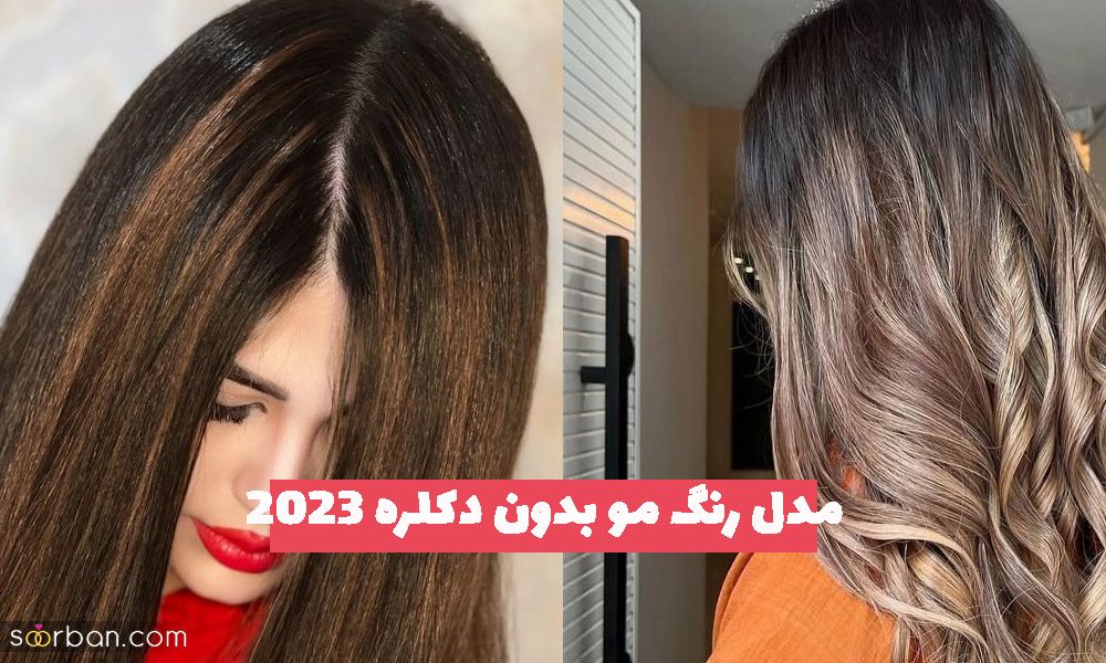 40 مدل رنگ مو بدون دکلره 1402 تیره و روشن برای خانمهای حساس