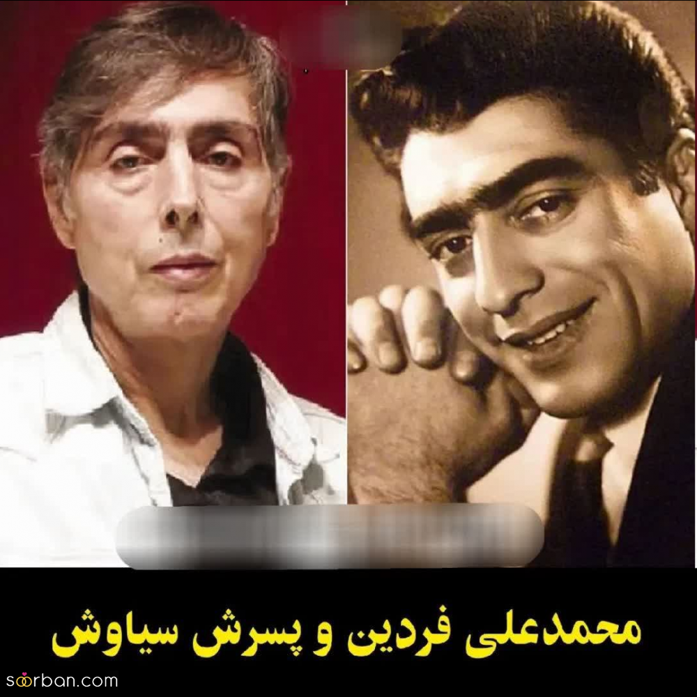 قاب هایی بسیار زیبا از پدر و پسرانی هنرمند که برخی از آنها دیگر در بین ما نیستند!