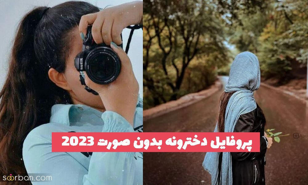 پروفایل دخترونه بدون صورت 2023 برای خانواده های حساس مذهبی 