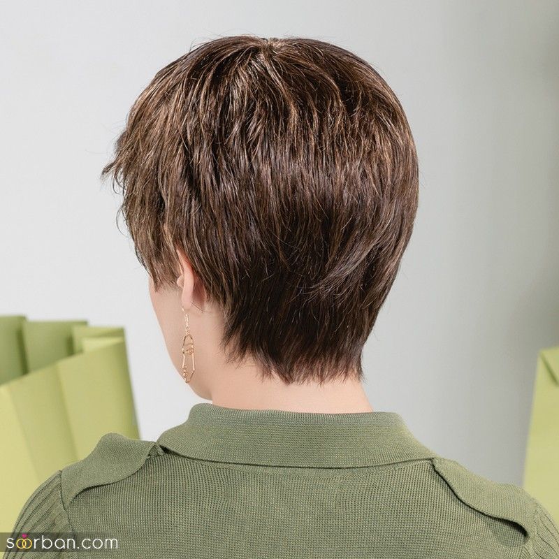 مدل موی کوتاه تیکه تیکه 1402 رنگ شده و نچرال (زنانه)