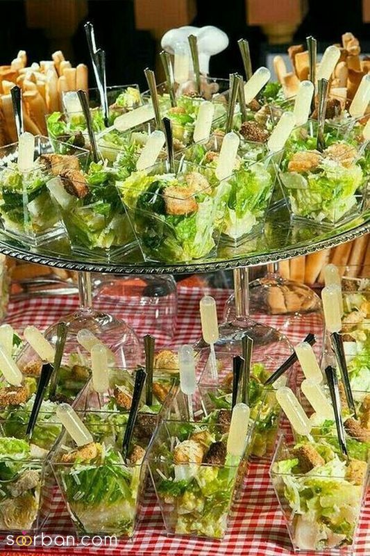 35 دیزاین فینگرفود برای سالن عقد با ایده های جذاب و شیک (ترند)
