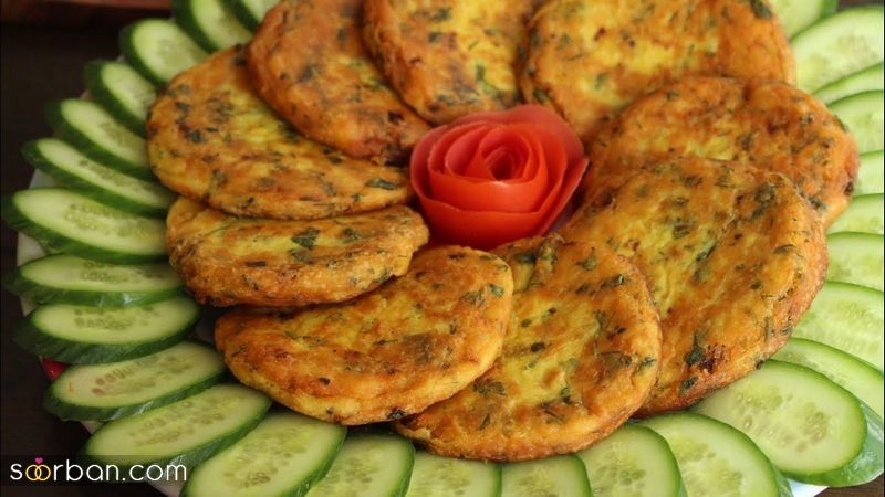 31 مدل تزیین کوکو سیب زمینی 1402؛ مجلسی برای دورهمی و مدرسه [قالبی و رنده شده]