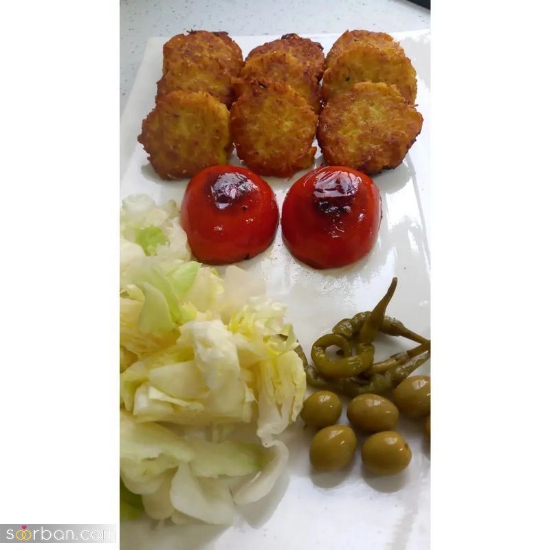 31 مدل تزیین کوکو سیب زمینی 1402؛ مجلسی برای دورهمی و مدرسه [قالبی و رنده شده]