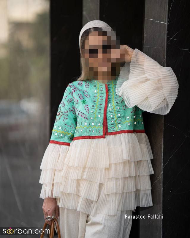 35 مدل آستین مانتو مجلسی شیک 1402 ژورنالی؛ خاص بودن رو تجربه کن [دوتیکه]