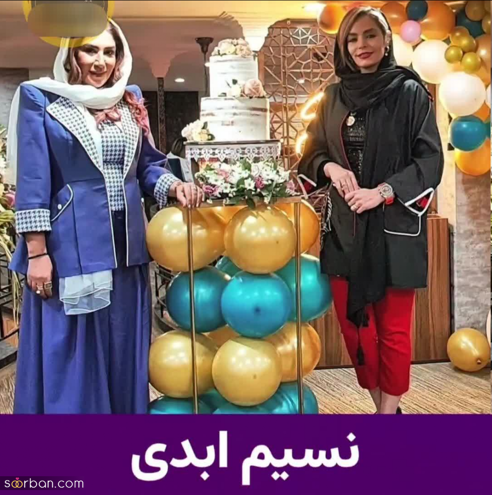 تصاویری عجیب و دیده نشده از تولد سوپر لاکچری بازیگران ایرانی!