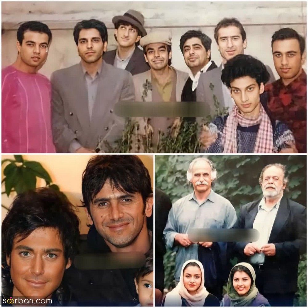 عکس های نایاب قدیمی از بازیگران و چهره های سرشناس ایرانی که تا به حال جایی ندیده اید!