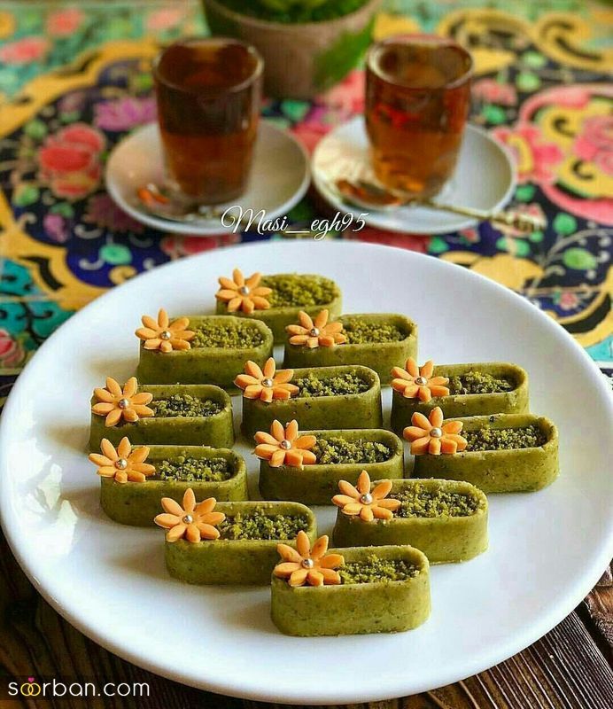 31 تزیین حلوا برای محرم 2023 جدید؛ با چنگال مجلسی[تک نفره]