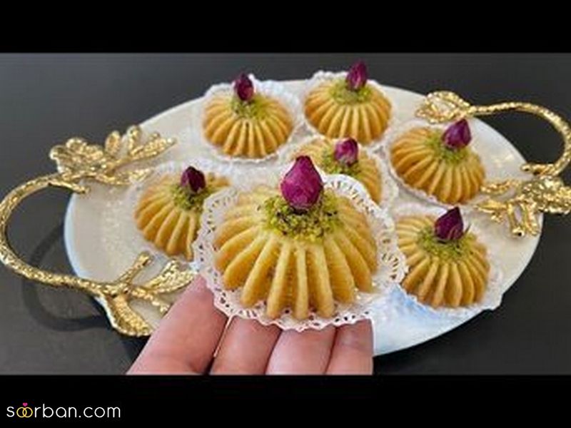 31 تزیین حلوا برای محرم 2023 جدید؛ با چنگال مجلسی[تک نفره]